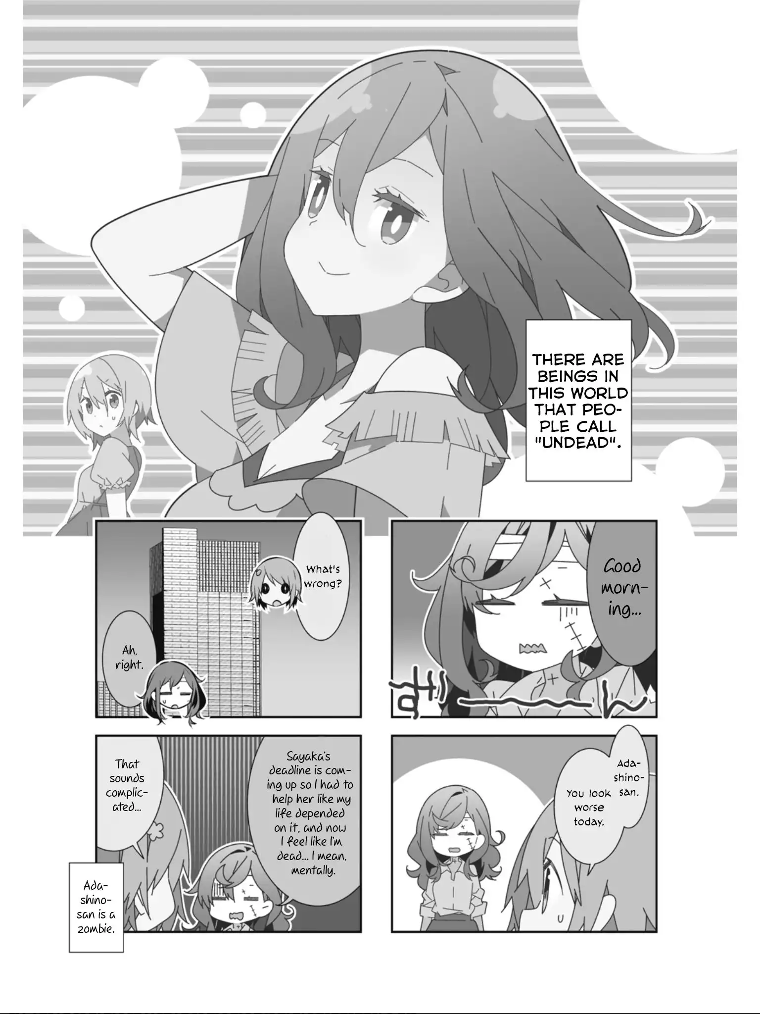 Adashino-san wa Sude ni Shinderu. Chapter 21 2